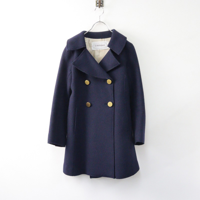 期間限定価格】J&Mデヴィッドソン J&M Davidson ウールロングPコート 