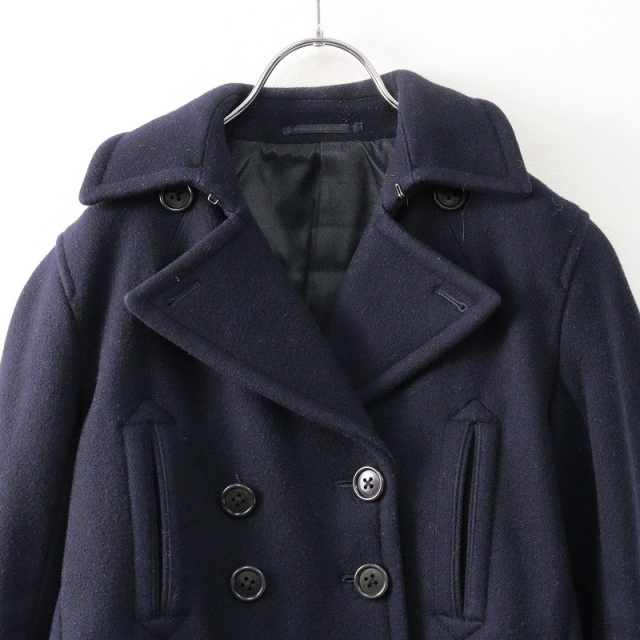 □SCYE BASICSウールメルトンピーコート36