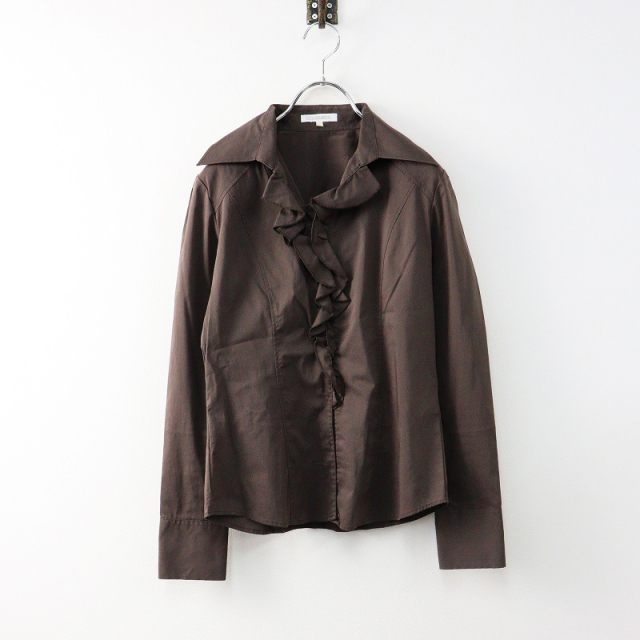 ルーマニア製 ナラカミーチェ NARA CAMICIE フリル シャツ ブラウス 1 