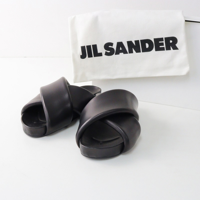 ジルサンダー JIL SANDER J15WP0043 P5057 レザークロスストラップ  