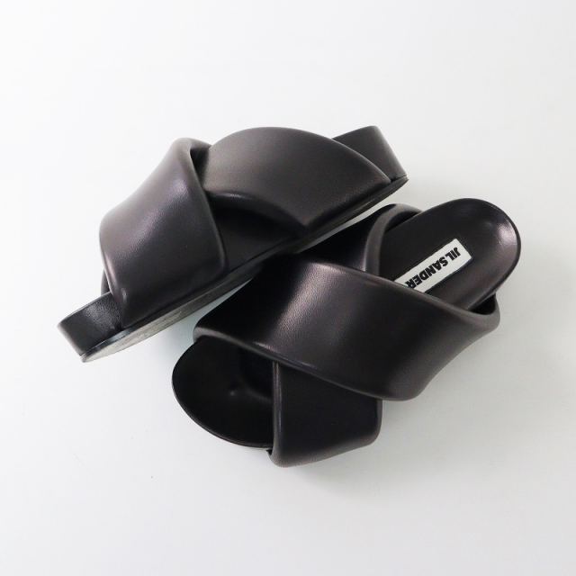 ジルサンダー JIL SANDER J15WP0043 P5057 レザークロスストラップ  