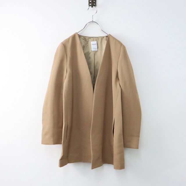 美品 ラスパイユ × エディション raspail × Edition ウール ノーカラー 