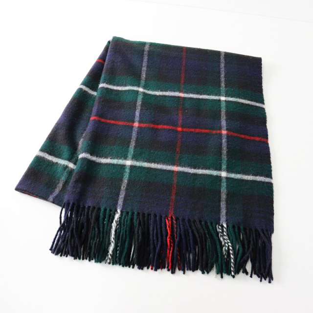 ジョンストンズ大判ストール／マッケンジーチェック