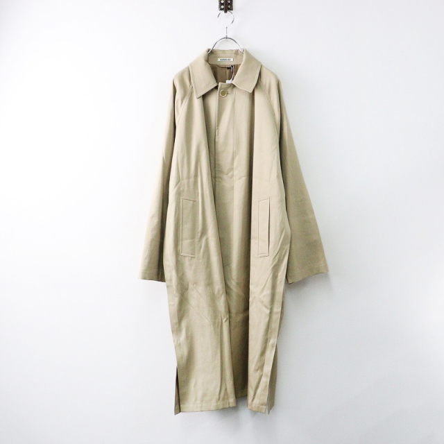 未使用 22SS オーラリー AURALEE WASHED FINX CHAMBRAY TWILL 