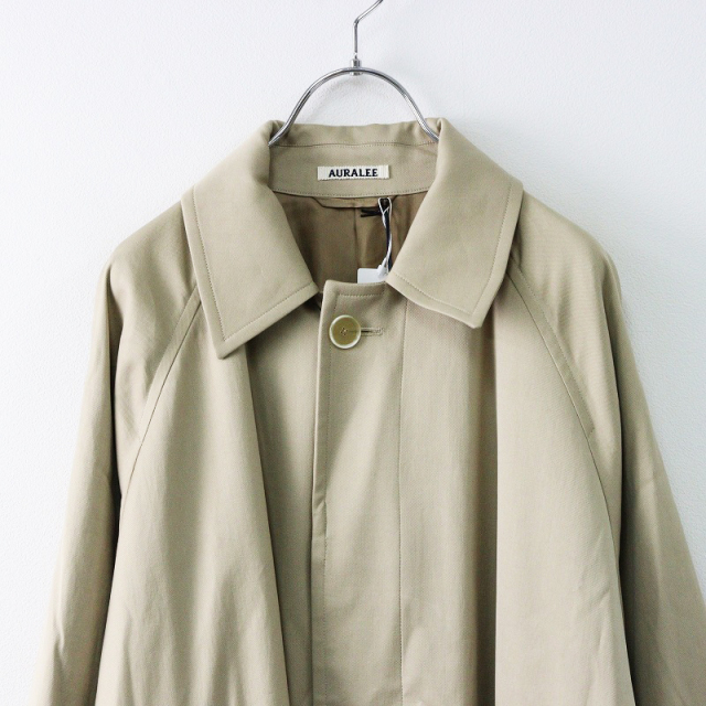 Chambray Soutien Collar Coat 未使用 22SS オーラリー AURALEE WASHED