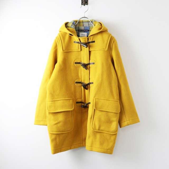 SHIPS シップス vallombrosa パイルヘリンボーン ダッフルコート 上品