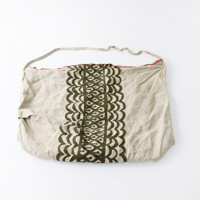 mina perhonen yamanami リネン ノースリーブギャザードレス（LAPUAN  