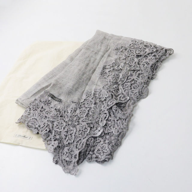 FalieroSartiファリエロサルティレース刺繍ストール-キャッチャー防具