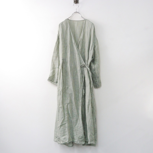 期間限定価格】ネストローブ nest Robe リネンカシュクールロング  