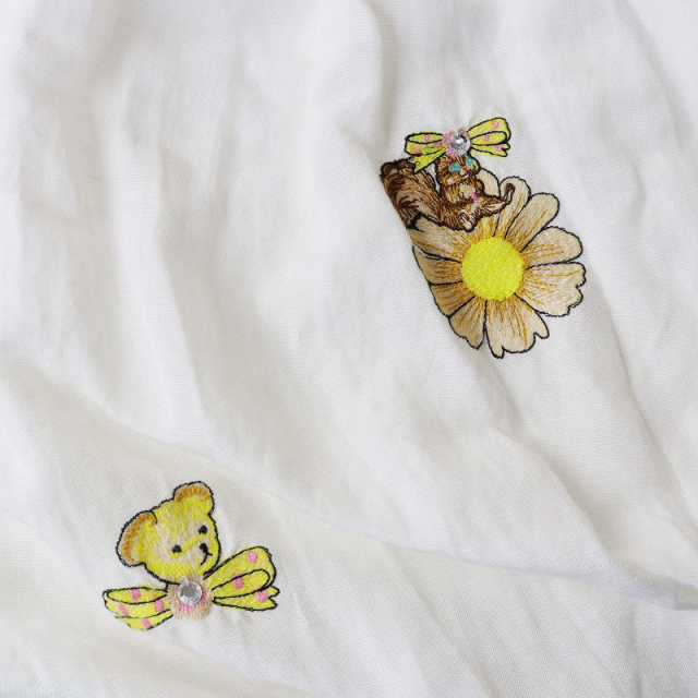 美品 ユキエモン yukiemon franche lippee アルバムワンピース M/オフ 