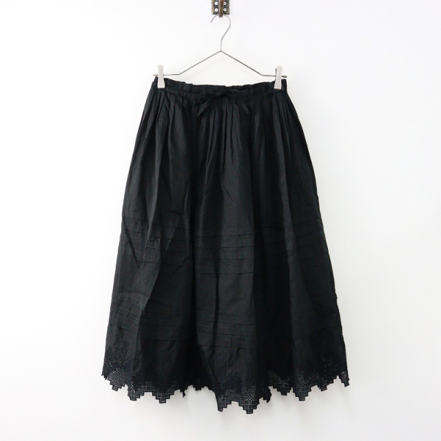美品 2024SS ジェーンマープル Jane Marple Dots-lace ティアード 