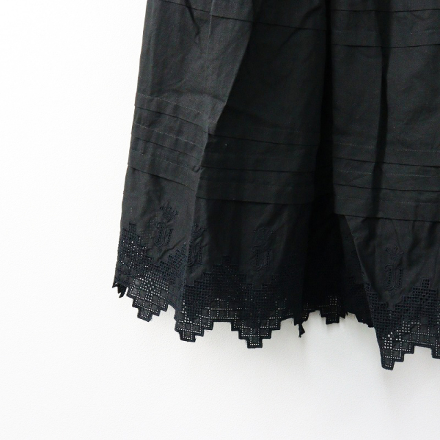 美品 2024SS ジェーンマープル Jane Marple Dots-lace ティアード 