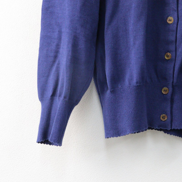 2021SS ジェーンマープル Jane Marple Logo crown embroidery cardigan 