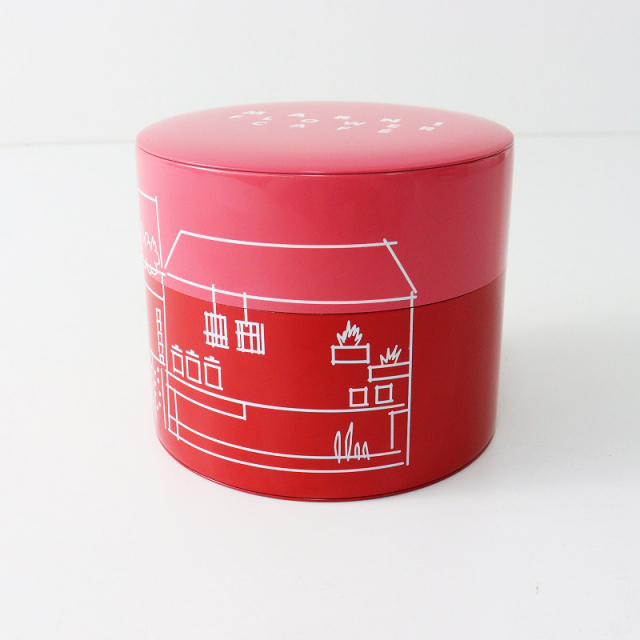 美品 マルニフラワーカフェ MARNI FLOWER CAFE 加藤製作所 ブリキ  