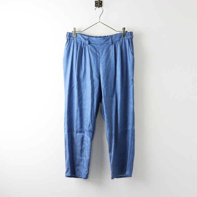 人気 大きいサイズ ユキエモン yukiemon うしろリボンパンツ 3L/ブルー  