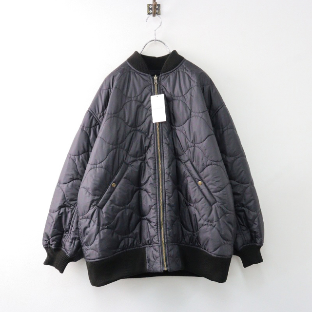 FRAMeWORK 美味し 2way ロングMA-1 黒 M
