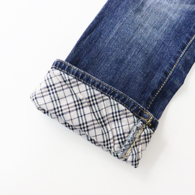 バーバリーブルーレーベル BURBERRY BLUE LABEL ホース刺繍 クロップド  