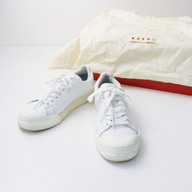 イタリア製 マルニ MARNI DADA BUMPER ダダバンパー レザー ローカット  