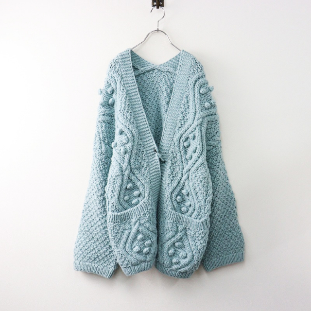 nest Robe ペルーニット ポップコーン ケーブル カーディガン ニットで秋支度 | PRESS ROOM | nest Robe Shop Blog | nest