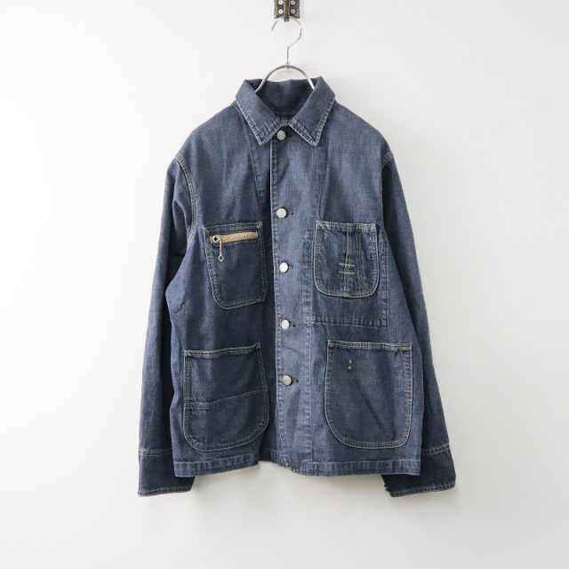 45R 麦デニムの908カバーオール（影 色納戸重）58,300円ジャケット