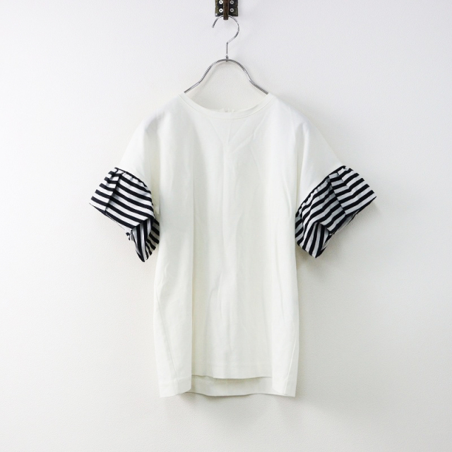 ボーダーズアットバルコニー BORDERS at BALCONY JELLY TEE ボーダー袖 