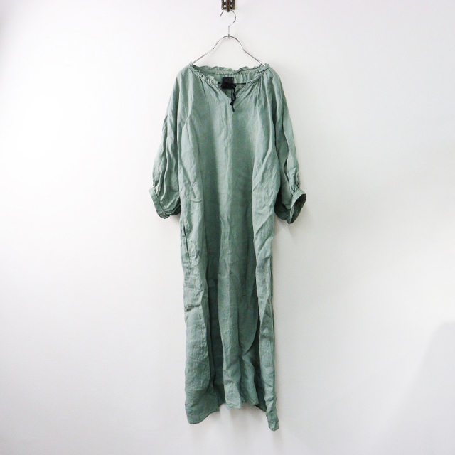 オオカミとフクロウ フクロウと草むらのビーバーのスー リネン ワンピース 中古・古着通販】オオカミとフクロウ (オオカミトフクロウ