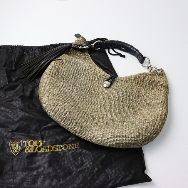 美品 トフアンドロードストーン TOFF & LOADSTONEレザーハンドル  