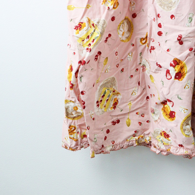 極美品 2023 ピンクハウス PINK HOUSE パーラープリントワンピース 