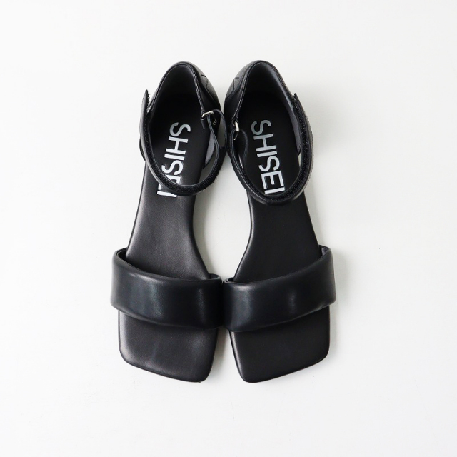 美品 定価 3.3万 シーセイ SHISEI PADDED SANDALS パデッドサンダル 37 