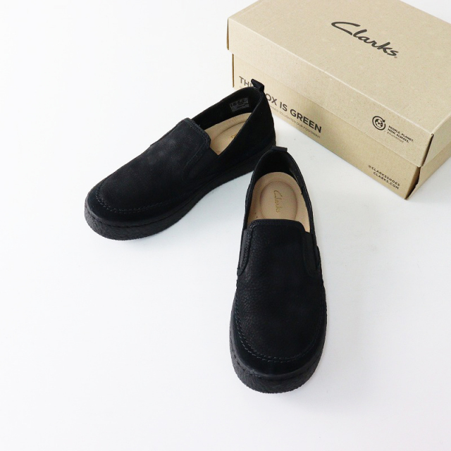Clarks ブラック スリッポン Clarks（クラークス）の「Marie Pearl