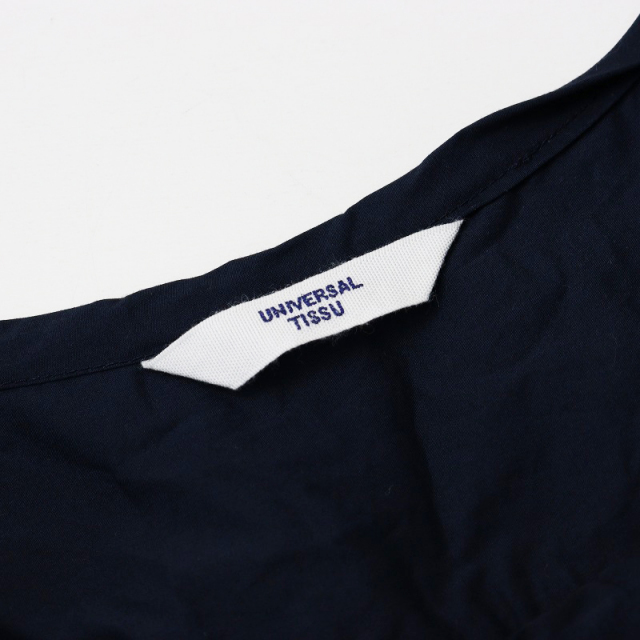 美品 2021SS ユニバーサルティシュ UNIVERSAL TISSU コットンシルキー  