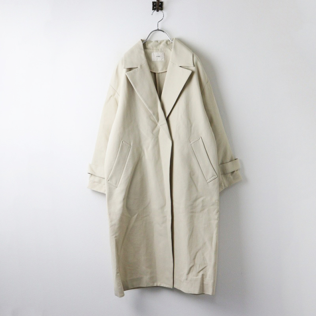 2019AW イエナ IENA コットンダブルクロスオーバーチェスターコート 38 