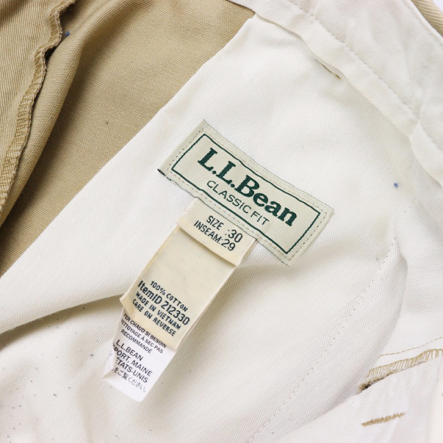 エルエルビーン L.L.Bean 212330 リンクルフリー ダブルエルチノ
