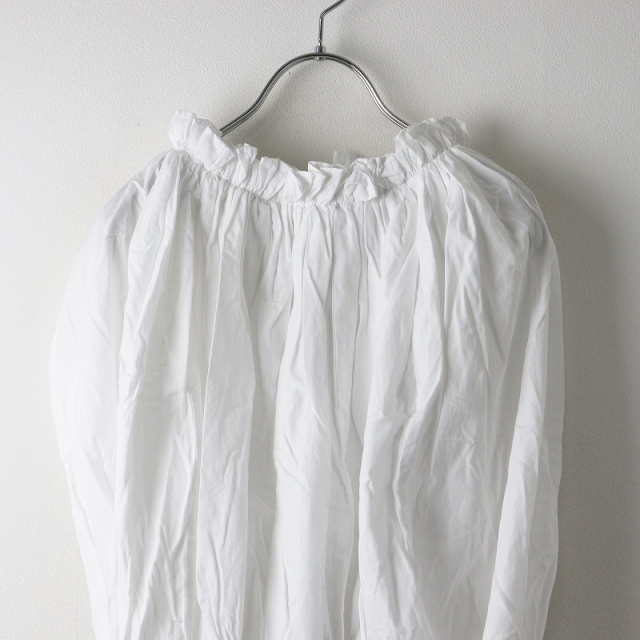 2022SS コムデギャルソン COMME des GARCONS コットン ギャザー 