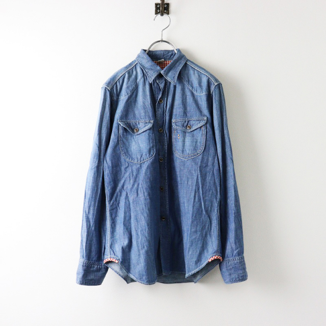 美品 定価4.8万 45R 45rpm フォーティファイブアール ダンガリーデニム  