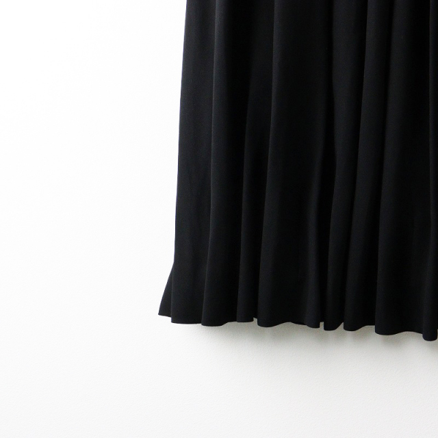 2022AW エンフォルド ENFOLD PEライトジョーゼット ゴムタックSKIRT 36  