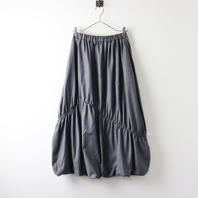 今季 2024AW ナゴンスタンス nagonstans string gather skirt 