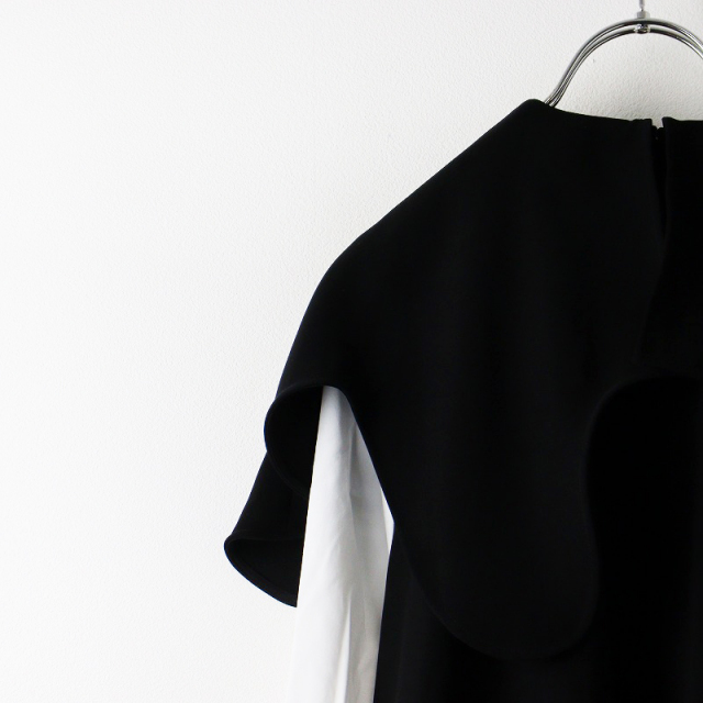 期間限定価格】2024SS エンフォルド ENFOLD LAYERED－SLEEVE DRESS 