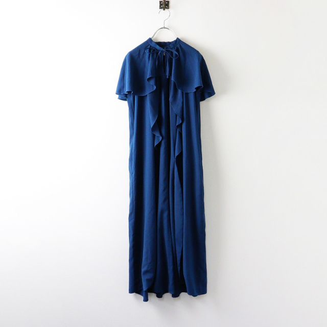 2023AW エンフォルド ENFOLD CAPE－SLEEVE DRESS ケープスリーブドレス  
