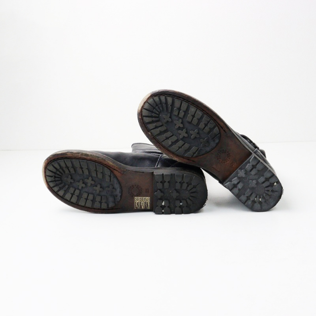 ブッテロ BUTTERO B3704 レザーエンジニアブーツ 35/ブラック