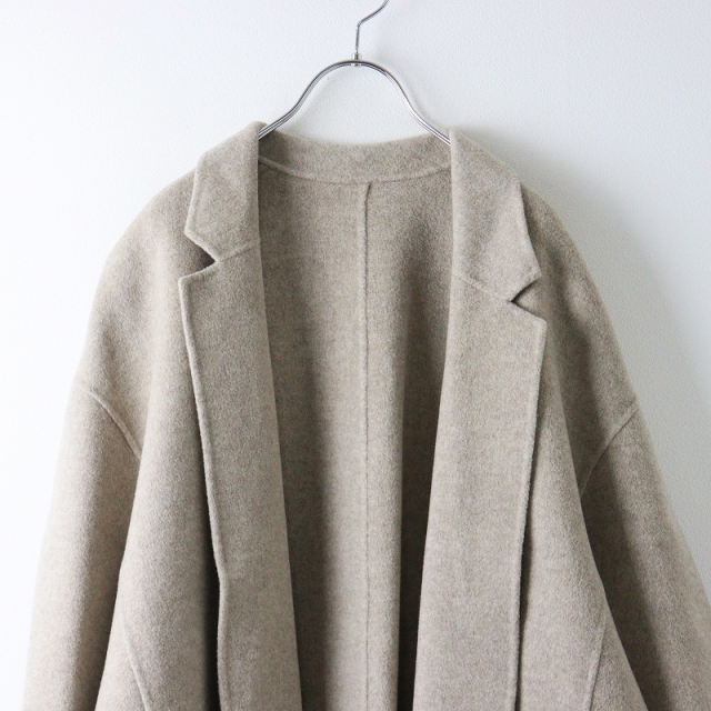 美品 2023AW プラージュ Plage ハミルトン コクーンコート 38/ベージュ  