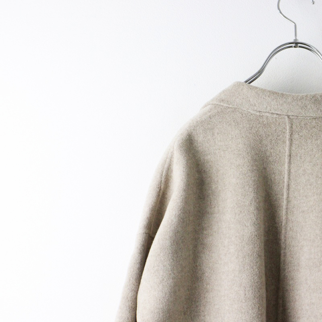 美品 2023AW プラージュ Plage ハミルトン コクーンコート 38/ベージュ  