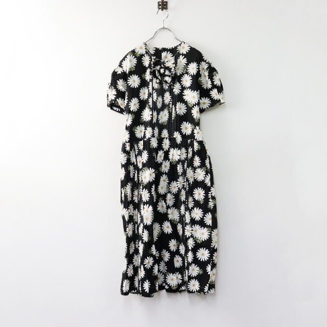 ピンクハウス PINK HOUSE ロングワンピース フレア フリル 花柄