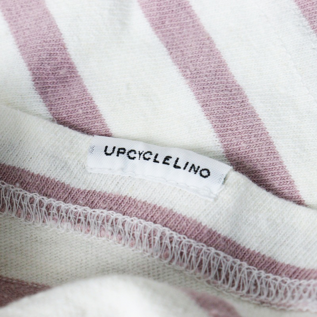 ネストローブ nest Robe UpcycleLino BASIC カベ撚りボーダービッグT 