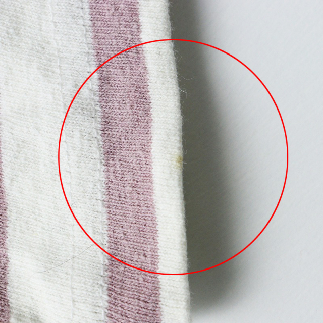 ネストローブ nest Robe UpcycleLino BASIC カベ撚りボーダービッグT 