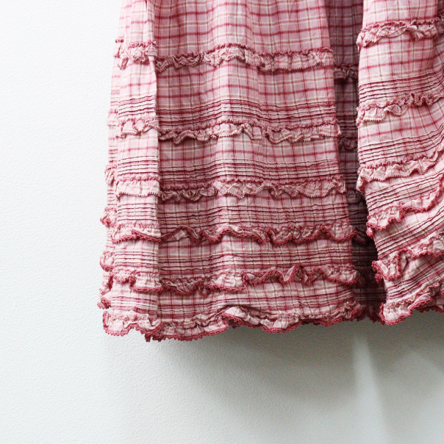 極美品 2024AW ピンクハウス PINK HOUSE たくし上げリボン付き 