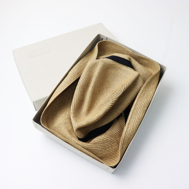 マチュアーハ BOXED HAT mbox-101 ライトグレー マチュアーハ BOXED HAT mbox-101 ライトグレー