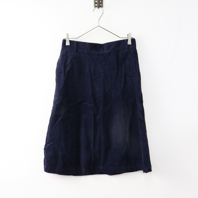 【中古】シャルパンティエドゥヴェッソ ダッフルコート アウター ロング 0 ネイビー /DO ■OS レディース シャルパンティエドゥヴェッソ CharpentierdeVaisseau ダッフルコート