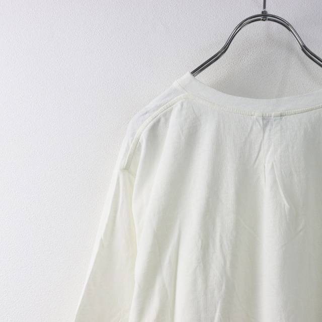 SAINT LAURENT - メンズ イタリア製 サンローラン パリ SAINT LAURENT PARIS 439416 ネックロゴ 音符プリント Tシャツ XS/ホワイト 白【2400014185355】 メンズ イタリア製 サンローラン パリ SAINT LAURENT PARIS