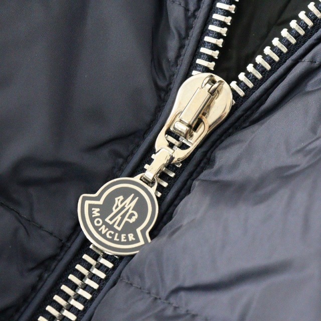 JPタグ モンクレール MONCLER BLOIS フード取り外し レザー